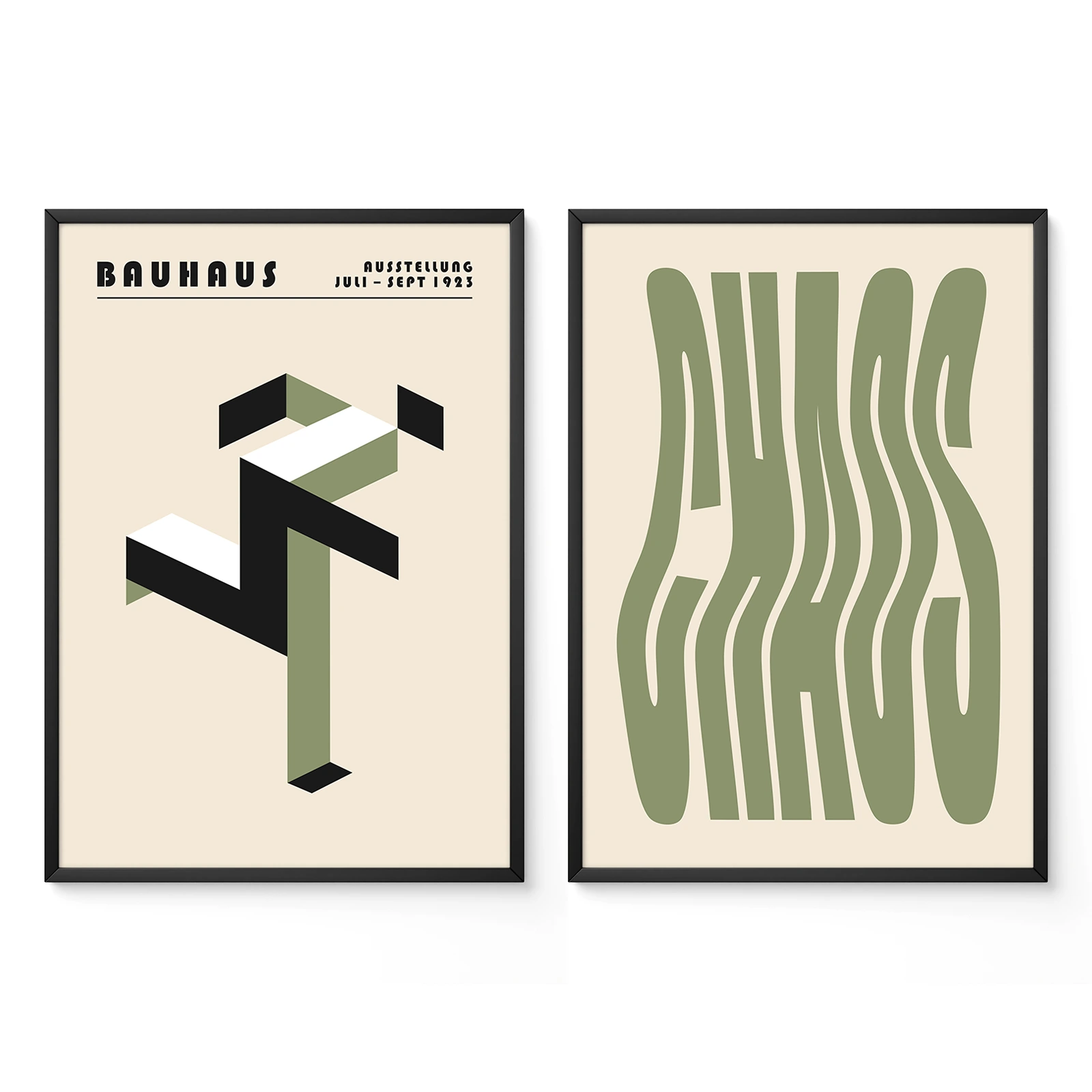 Bauhaus Print Set of 2 – Running Chaos
