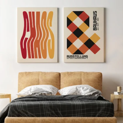 Bauhaus Print Set of 2 – Modern Typography