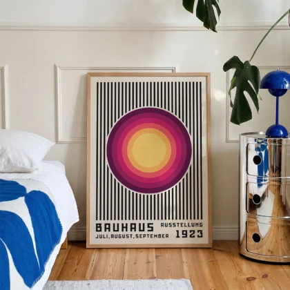 Bauhaus 1923 Print – Color Rings