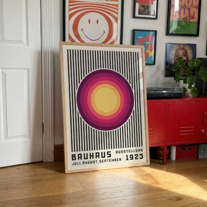 Bauhaus 1923 Print – Color Rings