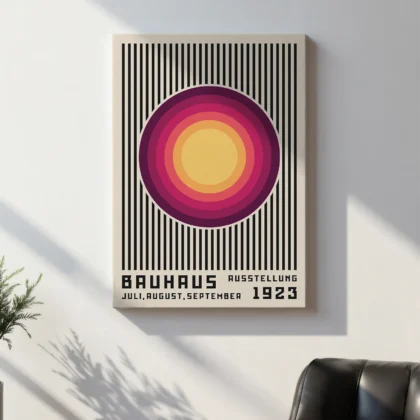 Bauhaus 1923 Print – Color Rings