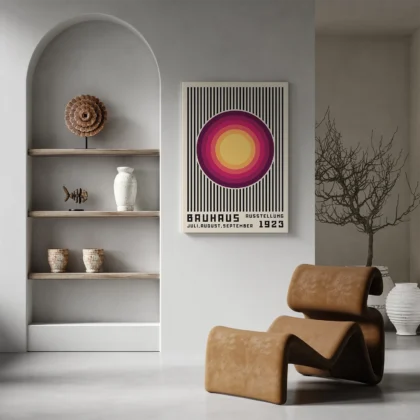Bauhaus 1923 Print – Color Rings