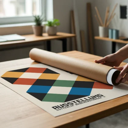 Bauhaus 1923 Print – Geometric Block