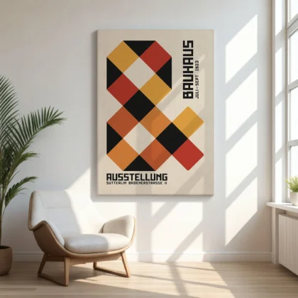 Bauhaus Print Set of 3 – Solar Balance