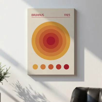 Bauhaus Print Set of 3 – Solar Balance