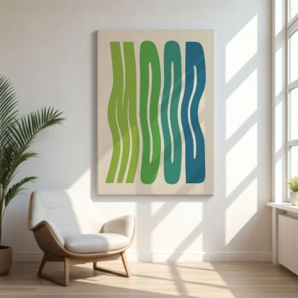 Bauhaus Wandbilder 3er Set – Stille Räume