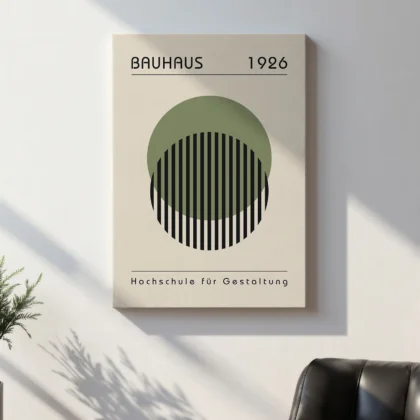Bauhaus Print Set of 3 – Basic Forms