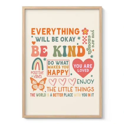 Be Kind & Stay Happy