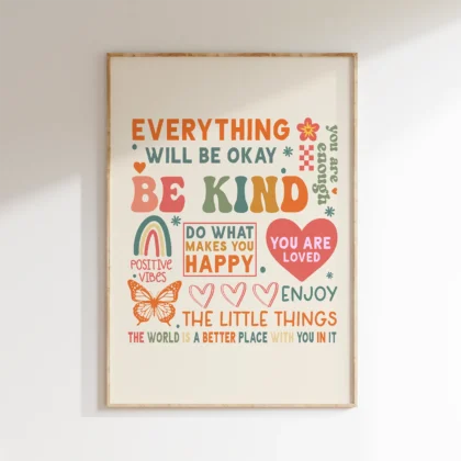 Be Kind & Stay Happy