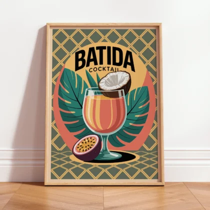 Wandbild – Batida Cocktail