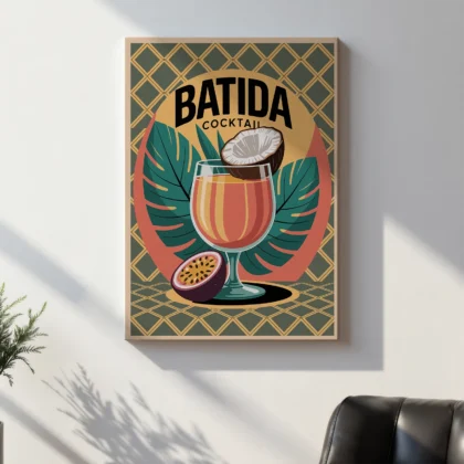 Wandbild – Batida Cocktail