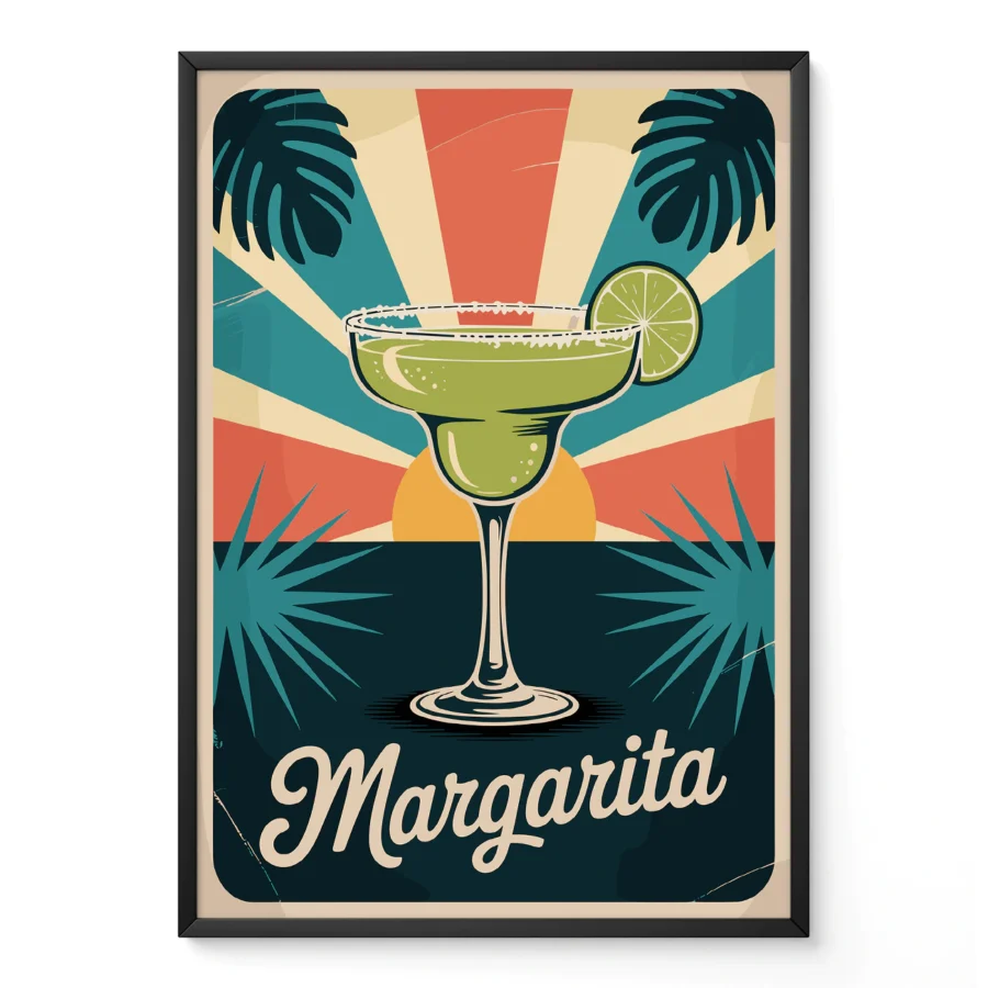 Margarita Cocktail Wall Art