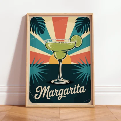 Margarita Cocktail Wall Art