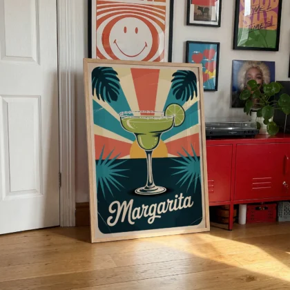 Margarita Cocktail Wall Art