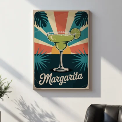 Margarita Cocktail Wall Art