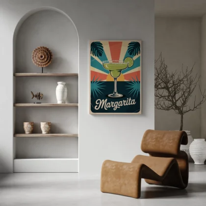 Margarita Cocktail Wall Art