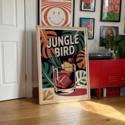 Cocktail Wall Art – Jungle Bird
