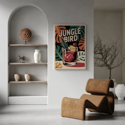 Cocktail Wall Art – Jungle Bird
