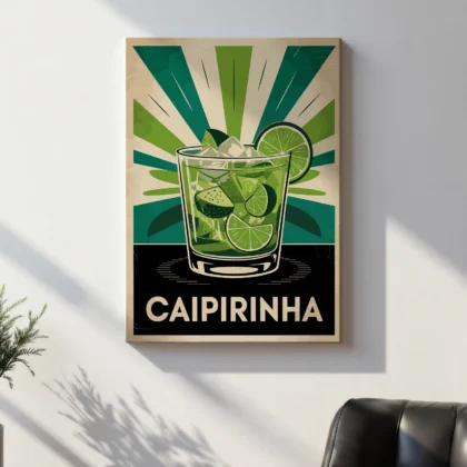 Caipirinha Cocktail Wall Art