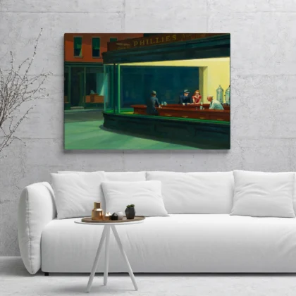 Nighthawks by Edward Hopper – Art Print Poster