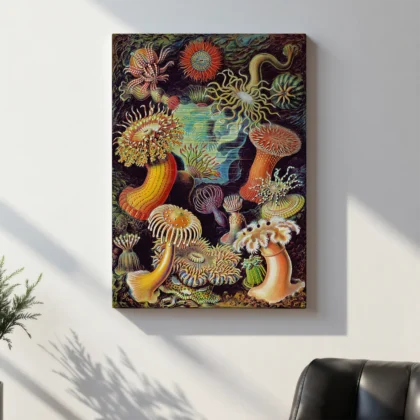 Anemones Wall Art by Ernst Haeckel