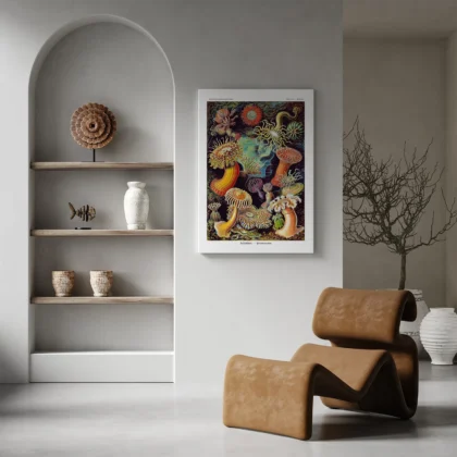 Actinia Anemones Wall Art by Ernst Haeckel