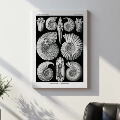 Ammonitida Wall Art by Ernst Haeckel