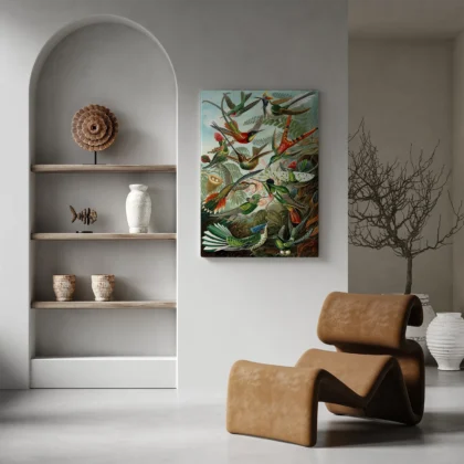 Birds of Paradise Wall Art by Ernst Haeckel