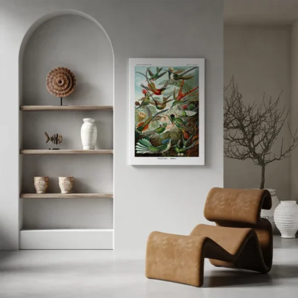 Vintage Birds Wall Art by Ernst Haeckel