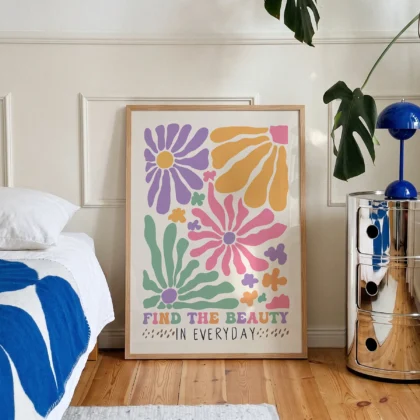 Flower Wall Art – Find the Beauty in Everyday