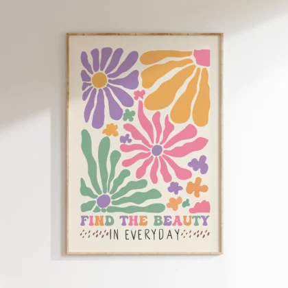 Flower Wall Art – Find the Beauty in Everyday