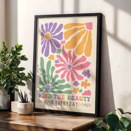 Flower Wall Art – Find the Beauty in Everyday
