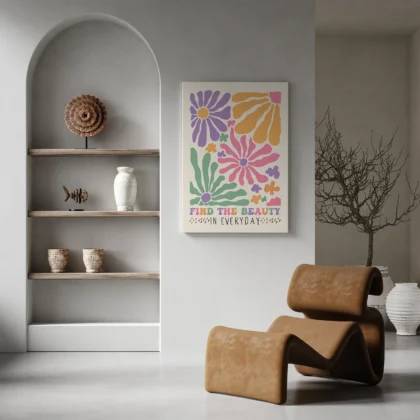 Flower Wall Art – Find the Beauty in Everyday