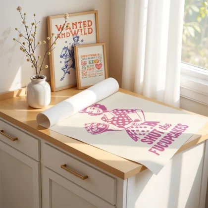 Funny Kitchen Wall Art – I Baked You Some Cupcakes