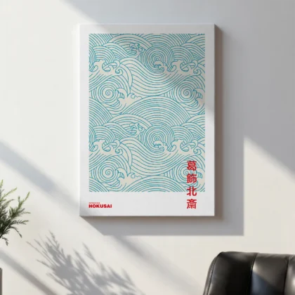 Hokusai Japanese Waves Print