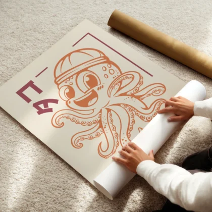 Japanese Food Wall Art – Takoyaki Octopus