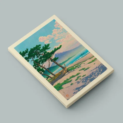 Pine Beach at Miho by Hasui Kawase