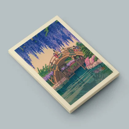 Kamedonofuji-Garten – Hasui Kawase Wandbild