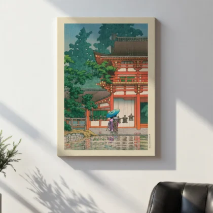 Kasuga-Schrein – Hasui Kawase Wandbild