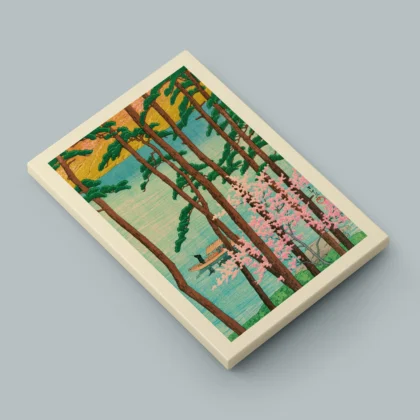 Spring in Arashiyama by Hasui Kawase