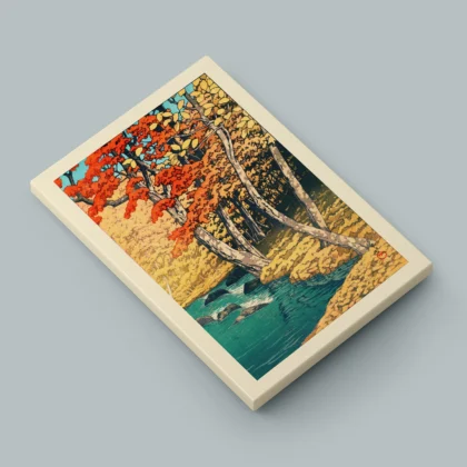 Herbst in Oirase – Hasui Kawase Wandbild