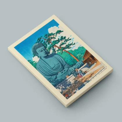 Großer Buddha von Kamakura – Hasui Kawase Wandbild