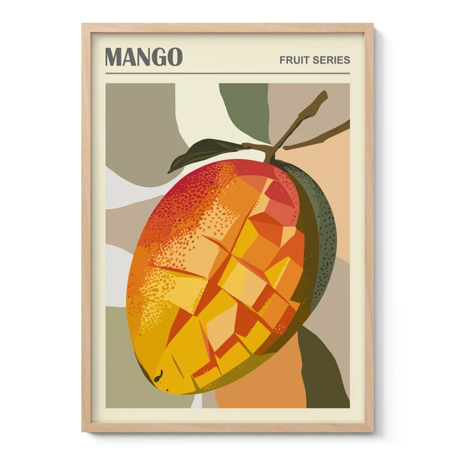 Mango Wall Art – Fruit Poster or Canvas Print