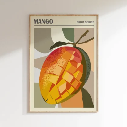 Mango Wall Art – Fruit Poster or Canvas Print