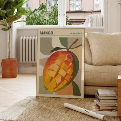 Mango Wall Art – Fruit Poster or Canvas Print
