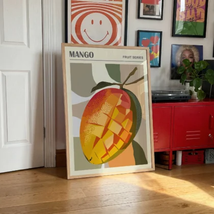 Mango Wall Art – Fruit Poster or Canvas Print