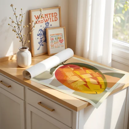 Mango Wall Art – Fruit Poster or Canvas Print