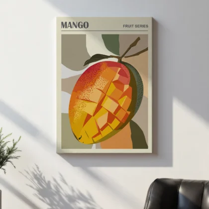 Mango Wall Art – Fruit Poster or Canvas Print