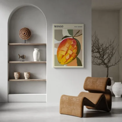 Mango Wall Art – Fruit Poster or Canvas Print
