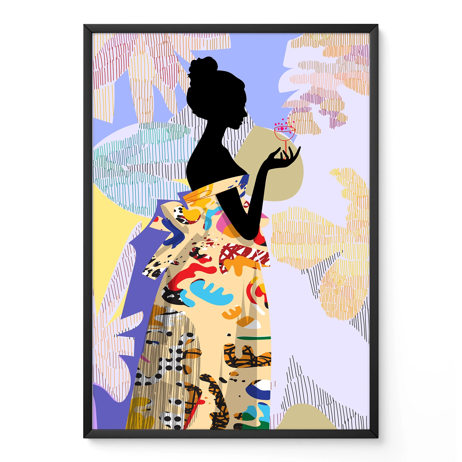 Woman Wall Art – Silent Elegance